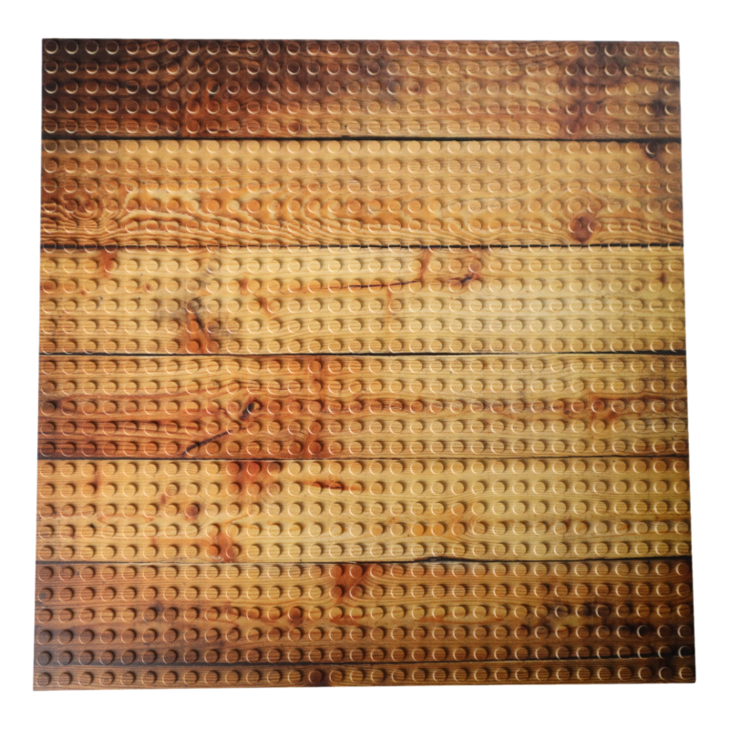 OBP32WF2 - Open Bricks Βάση Κατασκευής Ξύλινο πάτωμα ~ Wooden floor (2 τμχ) - Hobbycity.gr - Open Brick Source