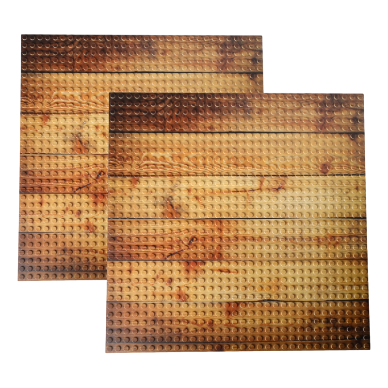 OBP32WF2 - Open Bricks Βάση Κατασκευής Ξύλινο πάτωμα ~ Wooden floor (2 τμχ) - Hobbycity.gr - Open Brick Source