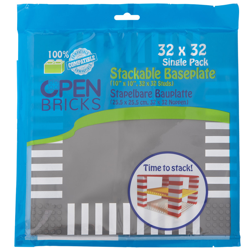 OBS32CR1 - Open Bricks Βάση Κατασκευής Διασταύρωση με διάβαση πεζών ~ Crossing - Hobbycity.gr - Open Brick Source