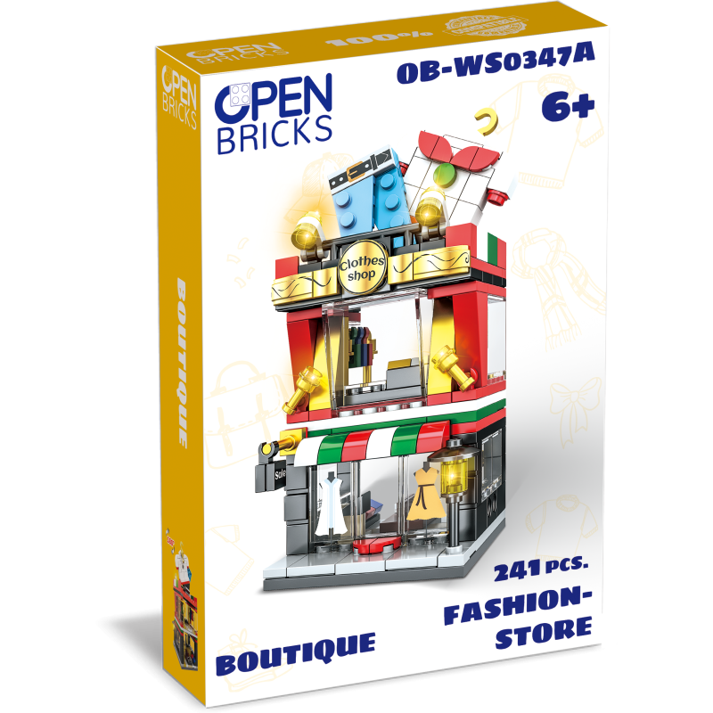 OBWS0347A - Μπουτίκ Ρούχων ~ Boutique - Hobbycity.gr - Open Brick Source