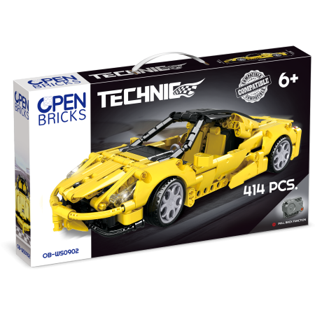 Sports Car Yellow