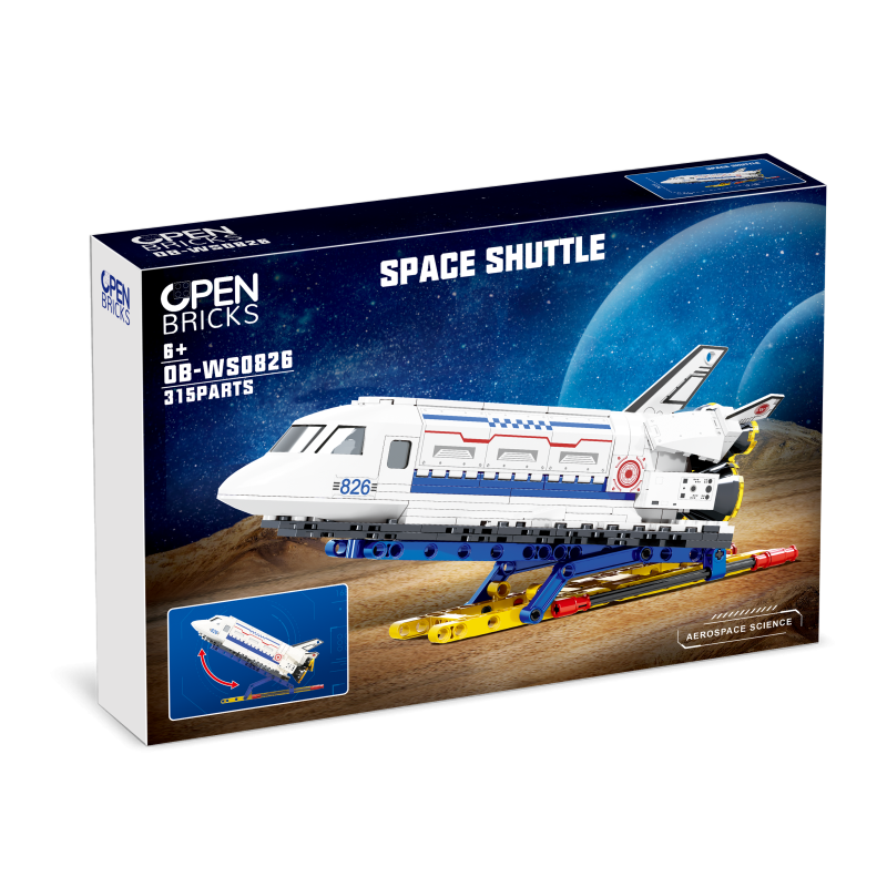 OBWS0826 - Space Shuttle - Hobbycity.gr - Open Brick Source