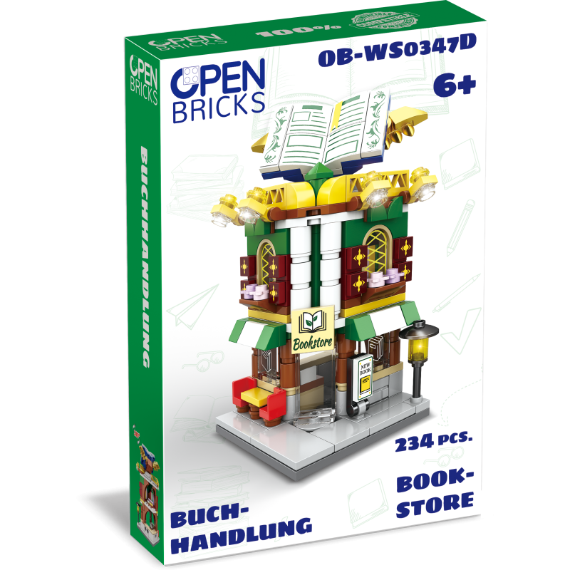 OBWS0347D - Βιβλιοπωλείο ~ Book Store - Hobbycity.gr - Open Brick Source