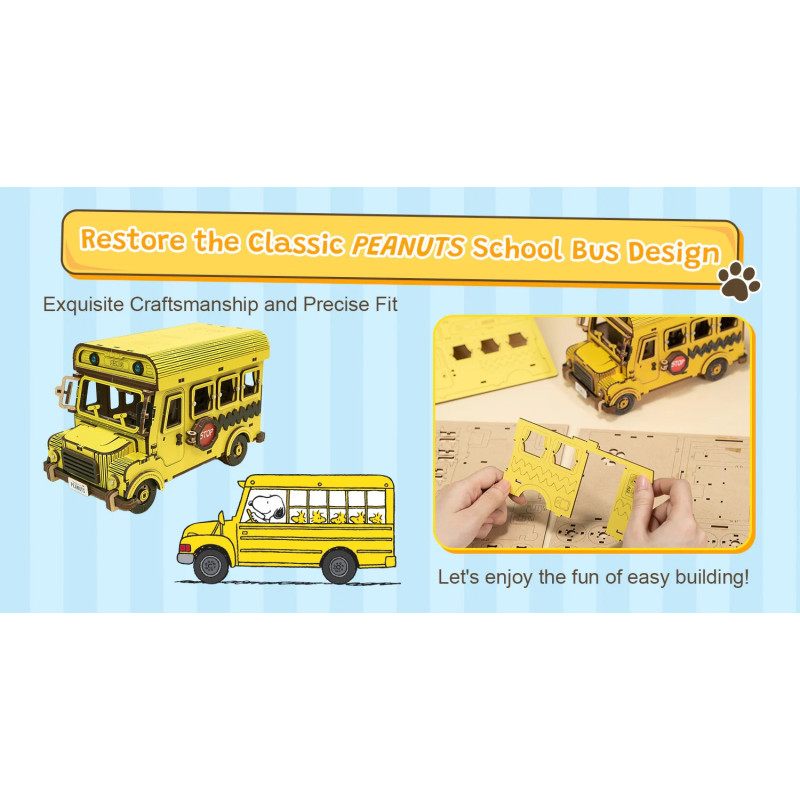 1204P - Snoopys School Bus - Hobbycity.gr - PUREMIND