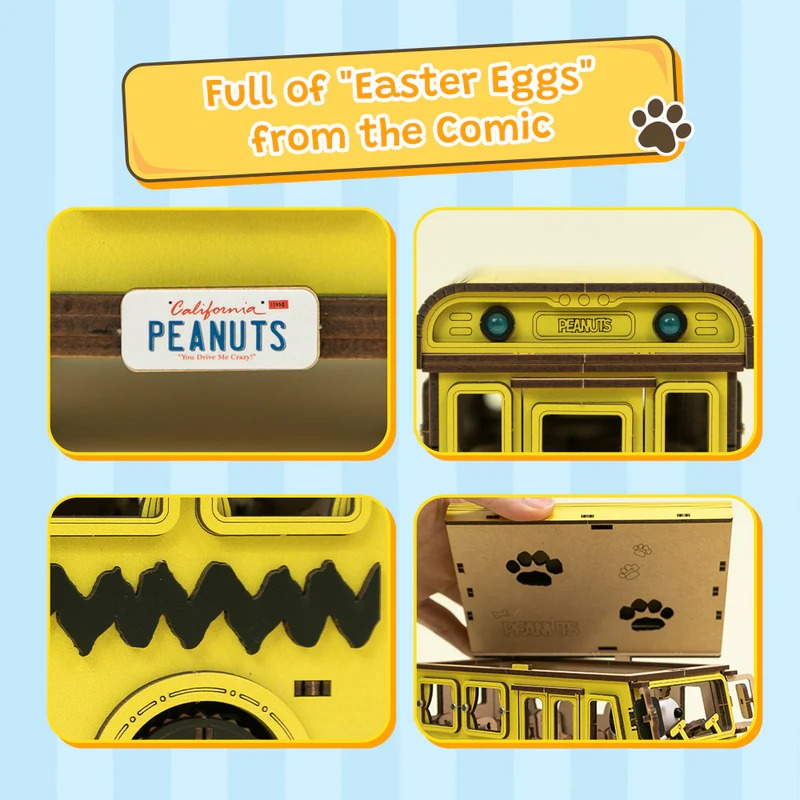 1204P - Snoopy's School Bus - Hobbycity.gr - PUREMIND