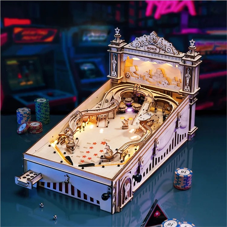 EG01 - Pinball Machine 3D - Hobbycity.gr - Rokr