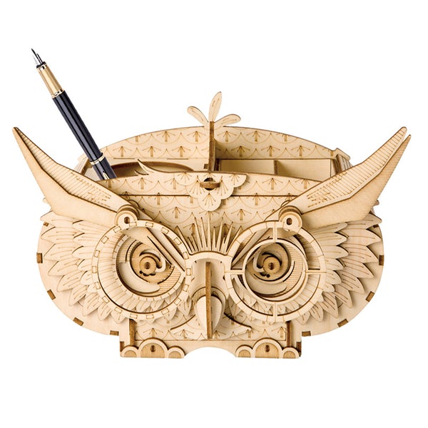 TG405 - Owl Pencil Bin ~ Μολυβοθήκη - Hobbycity.gr - RoLife