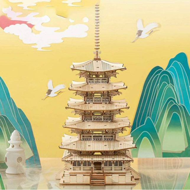 TGN02 - Five-storied Pagoda - Hobbycity.gr - RoLife