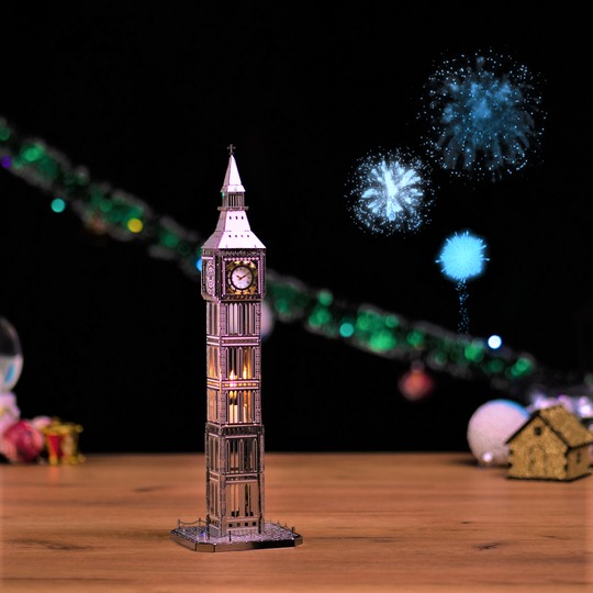 MT077 - The Great Big Ben Tower - Hobbycity.gr - Metal Time