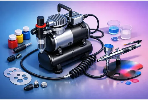 Ποιός είναι ο καλύτερος αεροσυμπιεστής για αερογράφο;