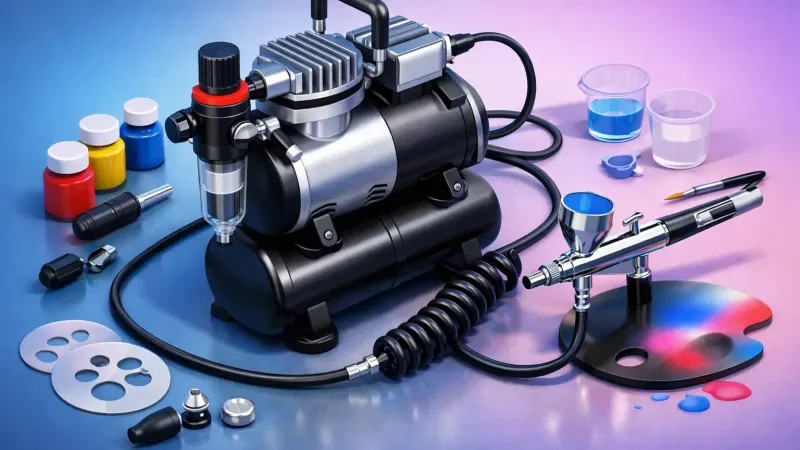 Ποιός είναι ο καλύτερος αεροσυμπιεστής για αερογράφο;