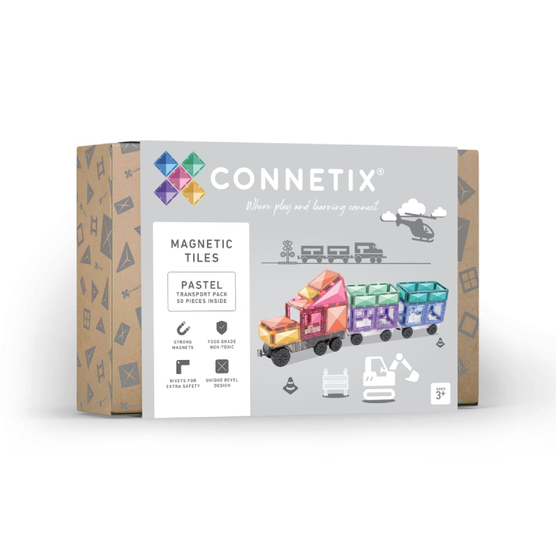 293460 - Pastel Transport Pack 50 τεμαχίων - Hobbycity.gr - Connetix