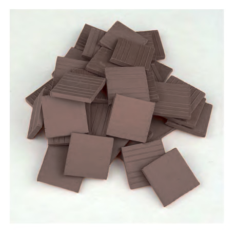 10811 - Πλακάκι 1:10 σκούρο καφέ - Hobbycity.gr - Domus kits