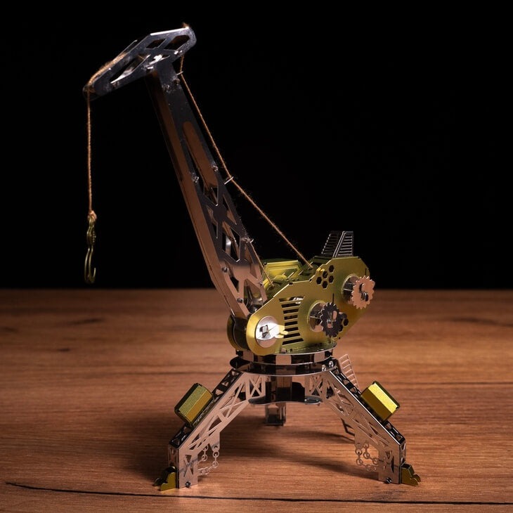 MT055 - Ισχυρός Μηχανικός Γερανός - Hobbycity.gr - Metal Time