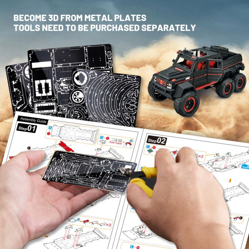 HP384SK - Truck G63 6x6 - Hobbycity.gr - PieceCool