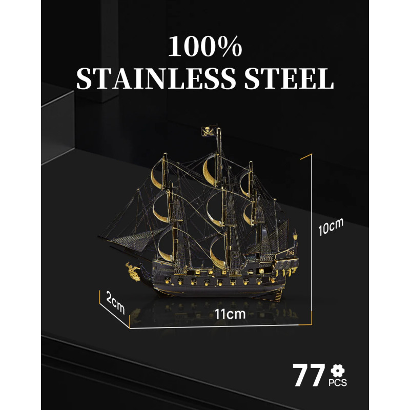 HB002KG - The Black Pearl Fridge Magnet - Hobbycity.gr - PieceCool