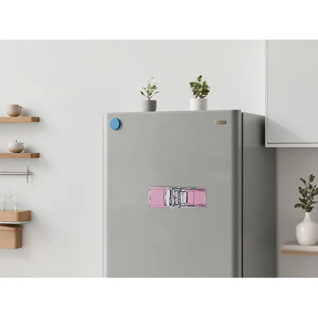 HB010PS - Classic Pink Cabriolet Fridge Magnet - Hobbycity.gr - PieceCool