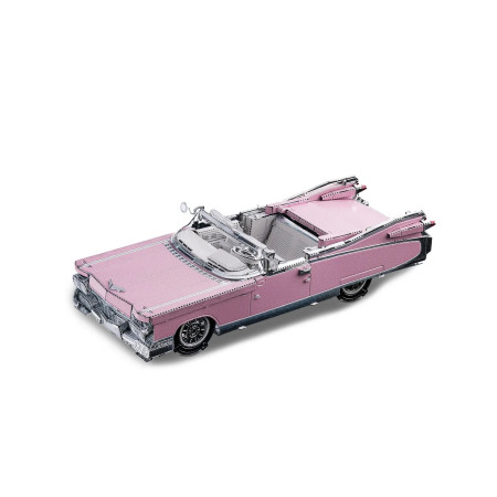 Classic Pink Cabriolet Fridge Magnet