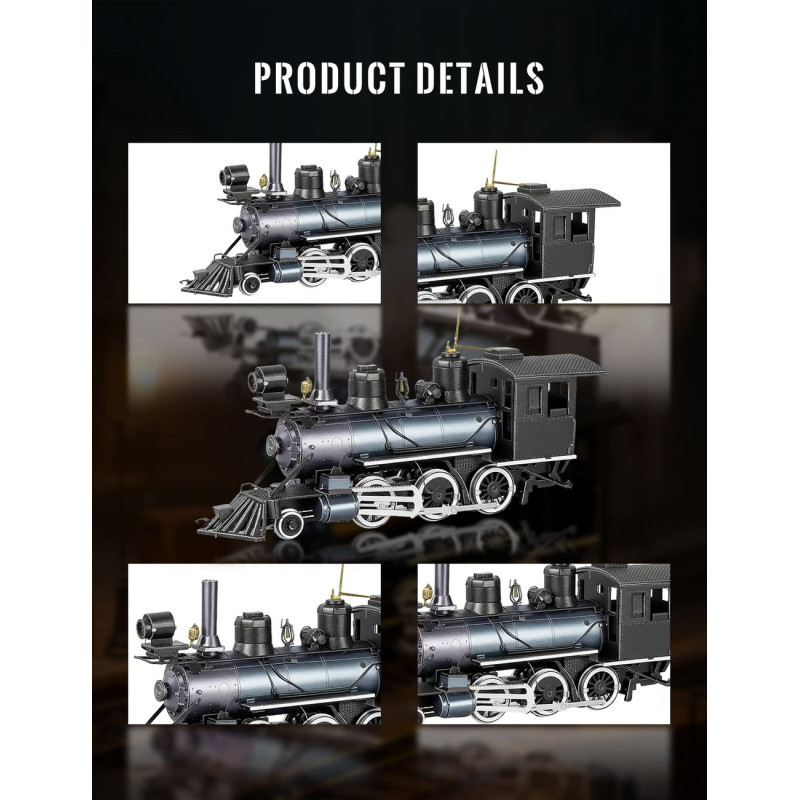 HB011NS - MG - Steam Locomotive Fridge Magnet - Hobbycity.gr - PieceCool