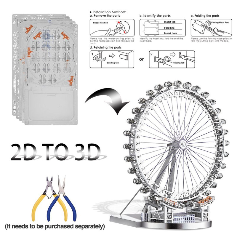 HP220SR - LONDON EYE (Large) - Hobbycity.gr - PieceCool