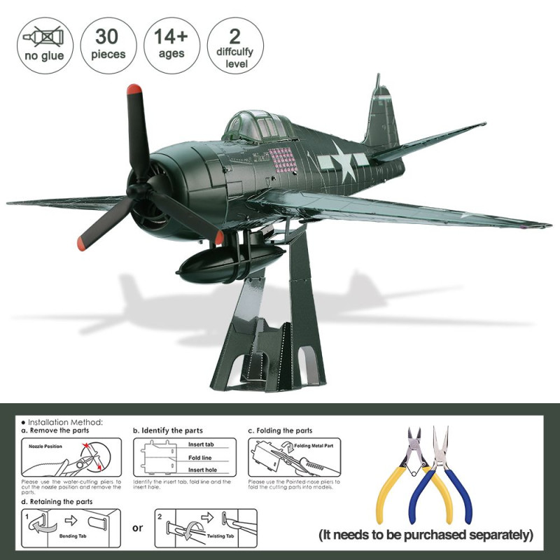 HP235BS - GRUMMAN F6F HELLCAT - Hobbycity.gr - PieceCool