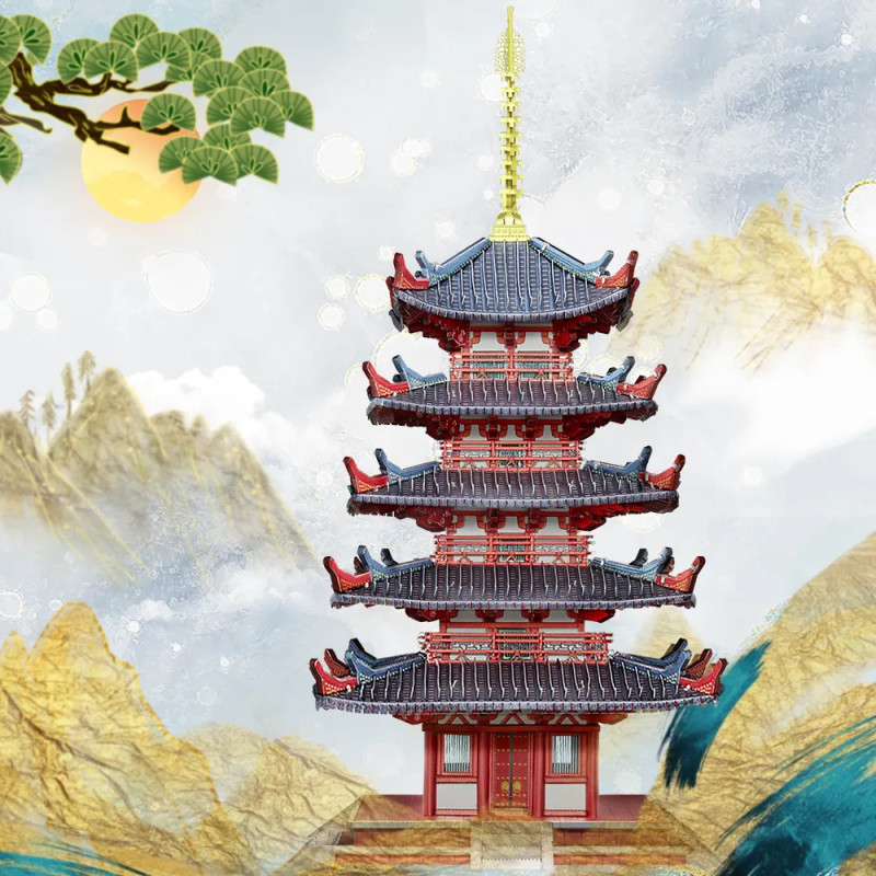 HP289KR - Five-storied Pagoda - Hobbycity.gr - PieceCool