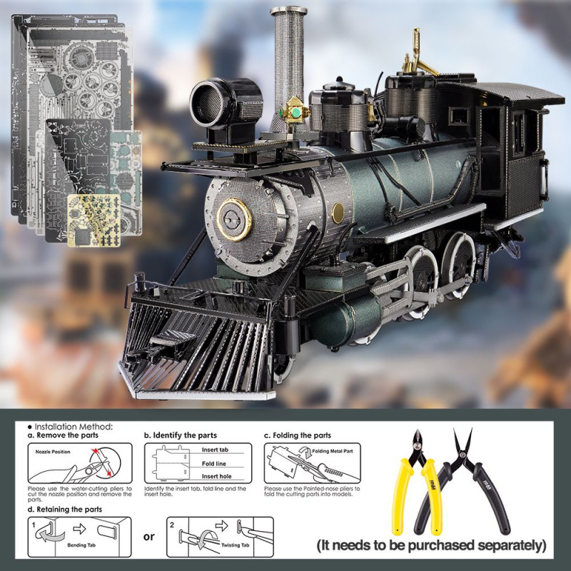 HP290KN - Mogul Locomotive - Hobbycity.gr - PieceCool