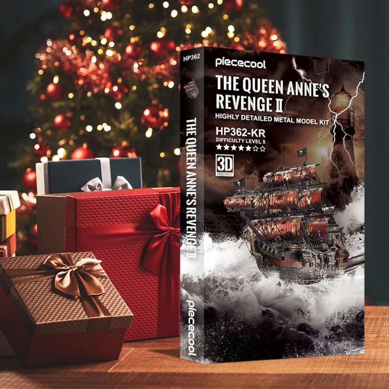 HP362KR - THE QUEEN ANNES REVENGE Ⅱ - Hobbycity.gr - PieceCool