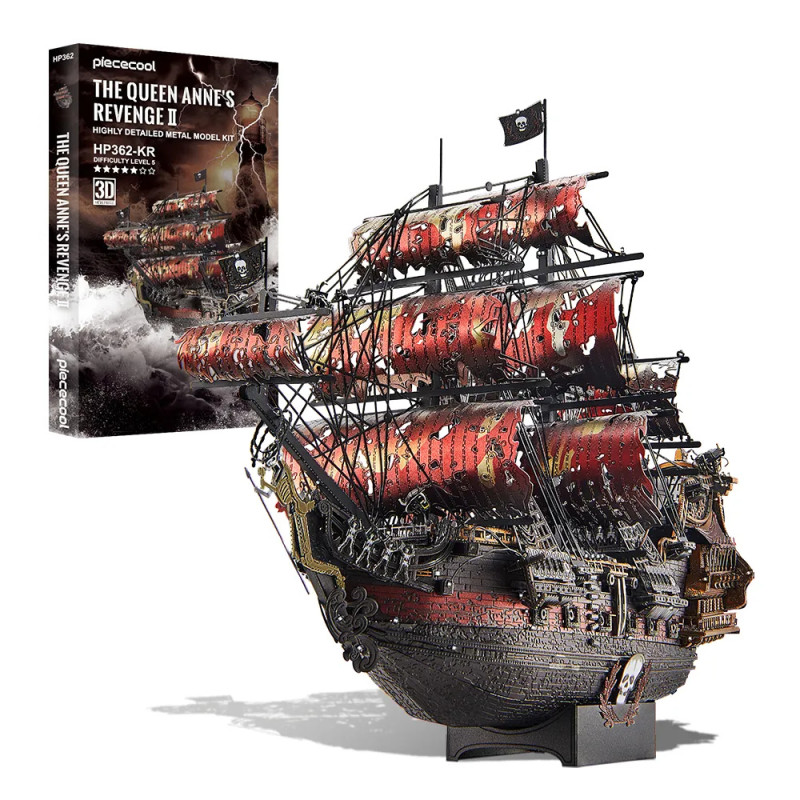 HP362KR - THE QUEEN ANNES REVENGE Ⅱ - Hobbycity.gr - PieceCool