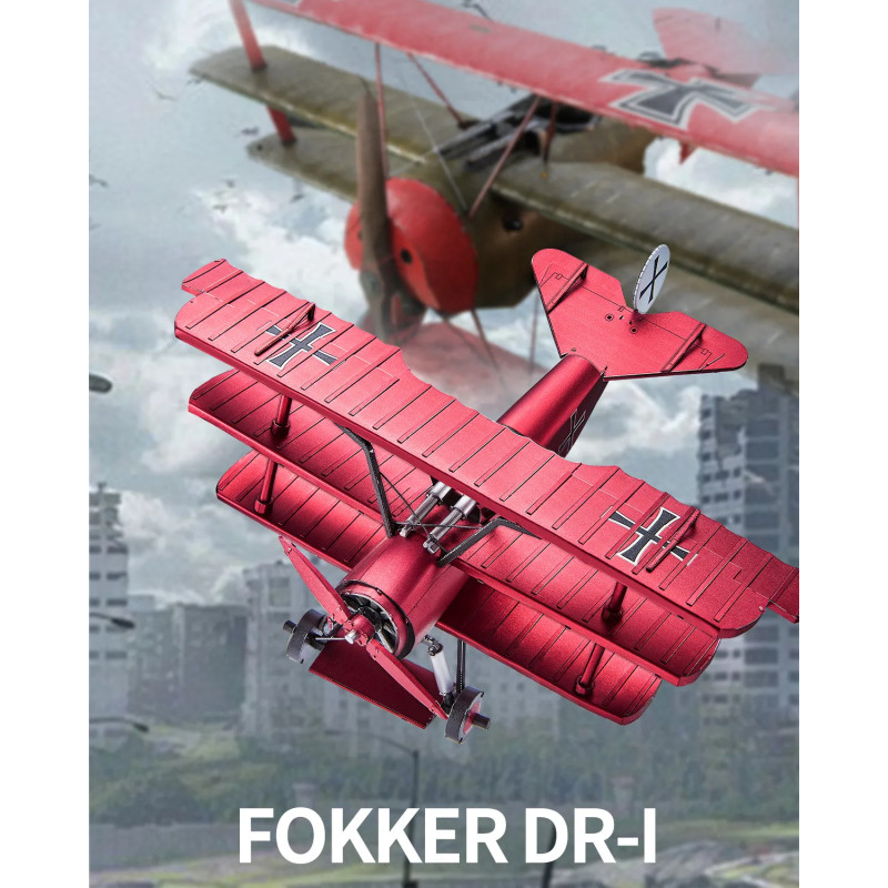 HP401RK - Fokker Dr-1 Triplane - Hobbycity.gr - PieceCool
