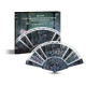 Lone Shadows Mother-of-pearl inlay Folding Fan