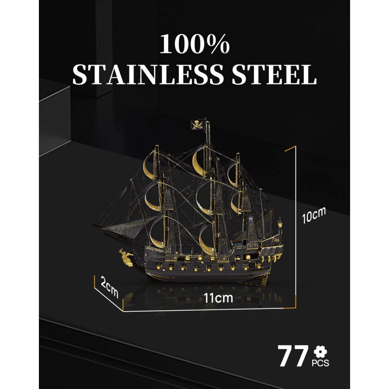 HB002KG - The Black Pearl Fridge Magnet - Hobbycity.gr - PieceCool