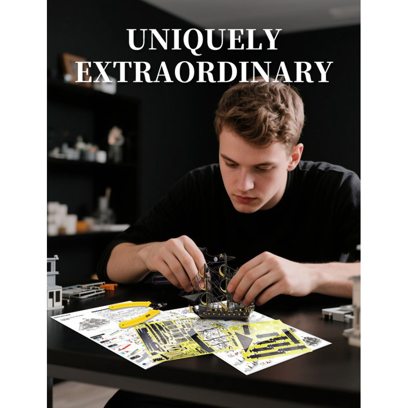 HB002KG - The Black Pearl Fridge Magnet - Hobbycity.gr - PieceCool