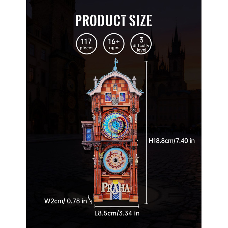 HP445RS - Astronomical Clock - Hobbycity.gr - PieceCool