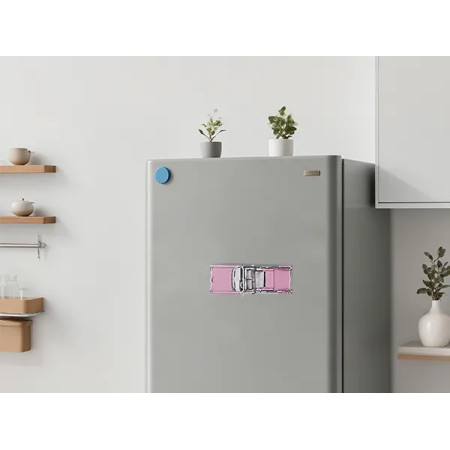HB010PS - Classic Pink Cabriolet Fridge Magnet - Hobbycity.gr - PieceCool