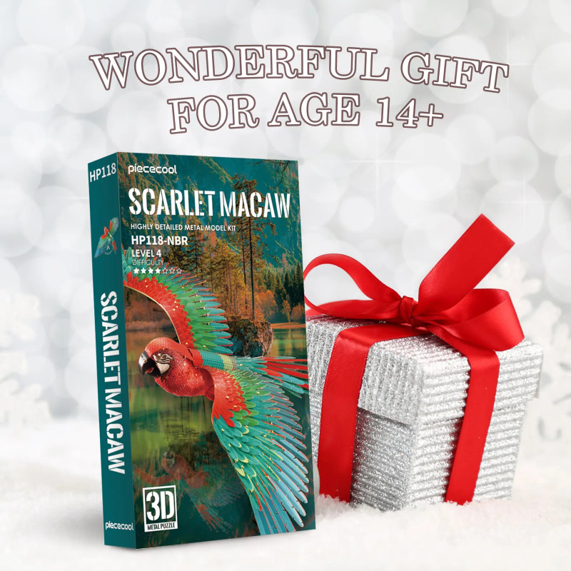 HP118NBR - SCARLET MACAW - Hobbycity.gr - PieceCool
