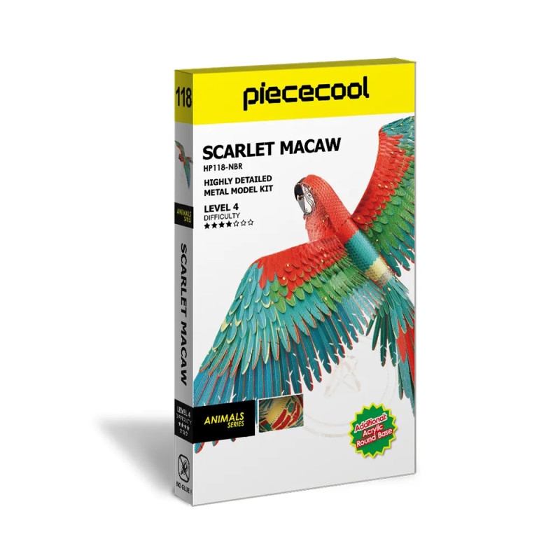 HP118NBR - SCARLET MACAW - Hobbycity.gr - PieceCool