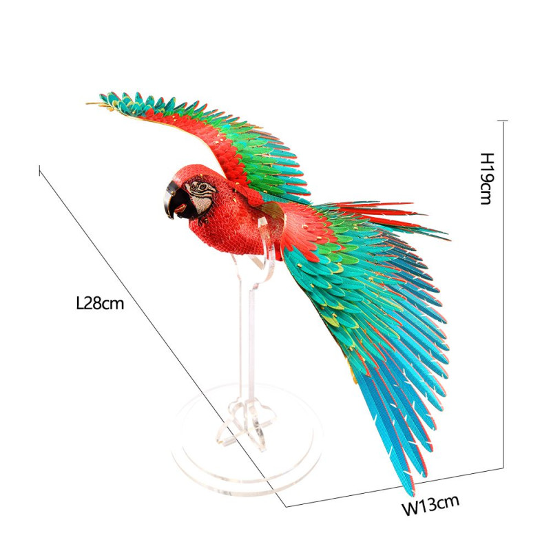 HP118NBR - SCARLET MACAW - Hobbycity.gr - PieceCool