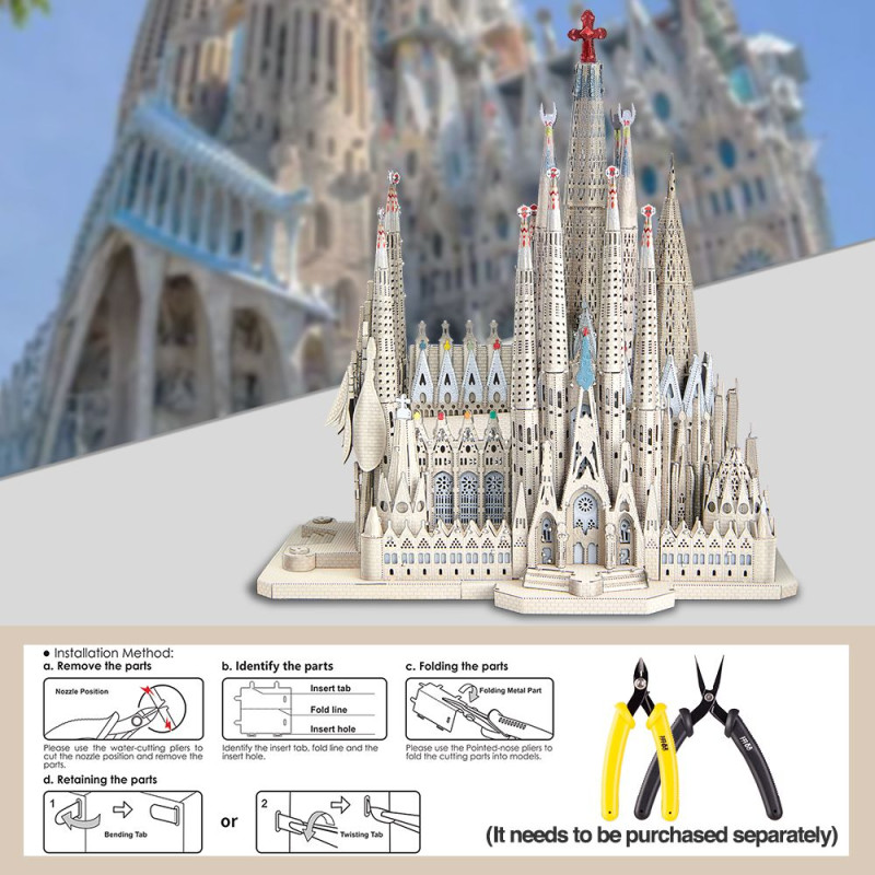 HP360WS - La Sagrada Familia - Hobbycity.gr - PieceCool