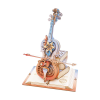 AMK63M - Magic Cello Mechanical Music Box ~ Κουρδιστό - Βαμμένο - Hobbycity.gr - Rokr