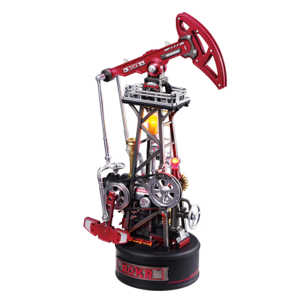 Oil Pump Jack Mechanical 3D Puzzle