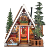 DG181 - A-Frame Cabin DIY Miniature House - Hobbycity.gr - RoLife