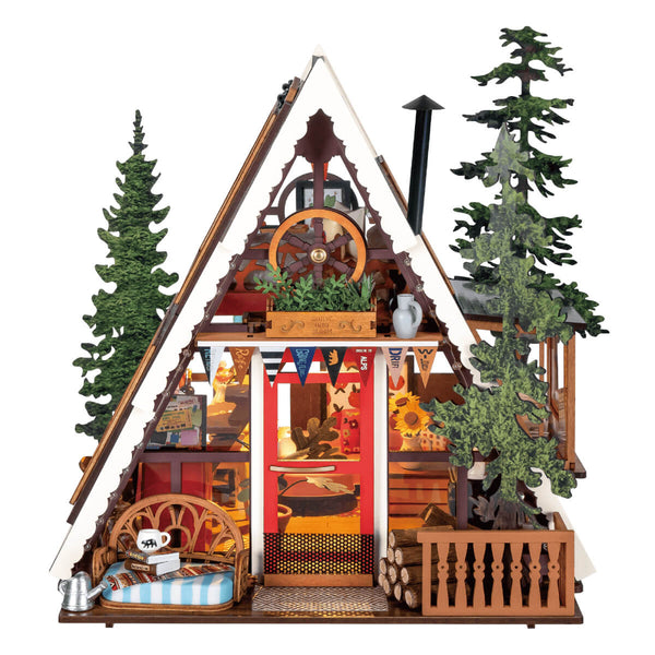 DG181 - A-Frame Cabin DIY Miniature House - Hobbycity.gr - RoLife