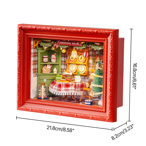 DP005 - Christmas Eve Party 3D Wooden Puzzle με Φωτισμό - Hobbycity.gr - RoLife