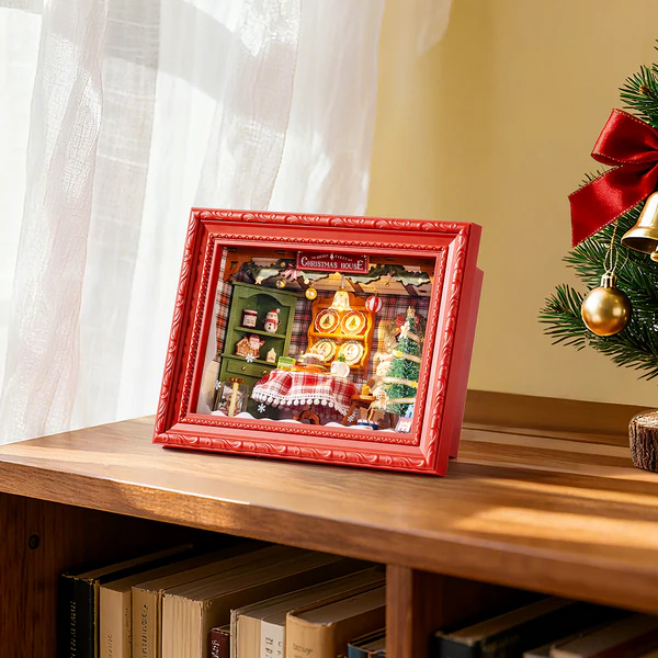 DP005 - Christmas Eve Party 3D Wooden Puzzle με Φωτισμό - Hobbycity.gr - RoLife