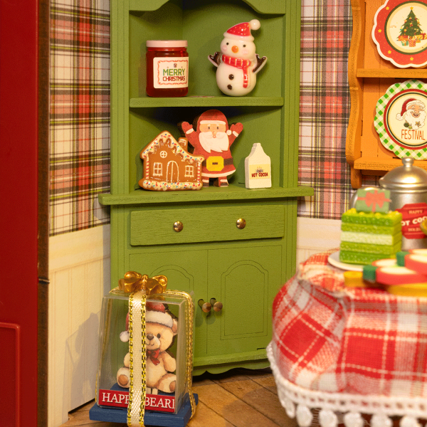 DP005 - Christmas Eve Party 3D Wooden Puzzle με Φωτισμό - Hobbycity.gr - RoLife