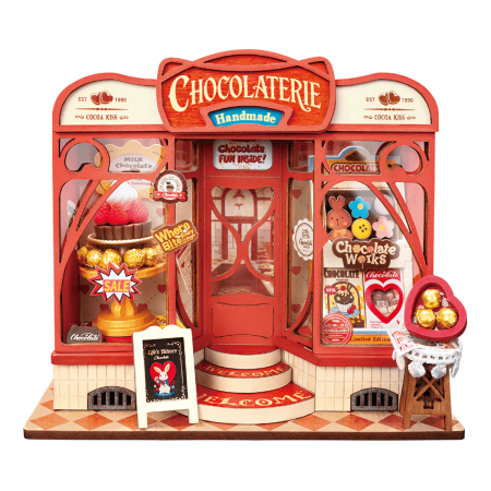 Sweet Chocolate Shop DIY Miniature House