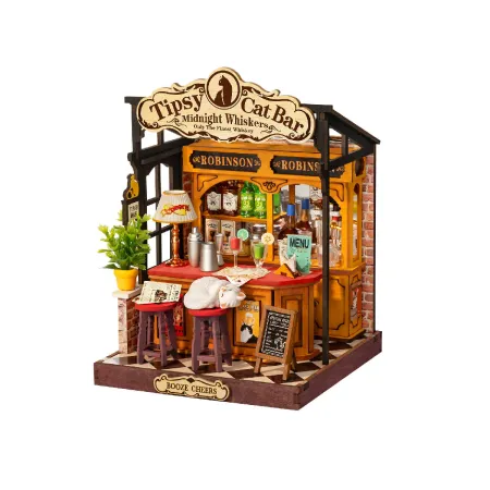 Tipsy Cat Bar DIY Miniature House