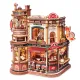 Dream Coffee Factory Music Box Wooden 3D Puzzle
