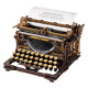 Mechanical Typewriter Wooden 3D Puzzle (Classic Version)